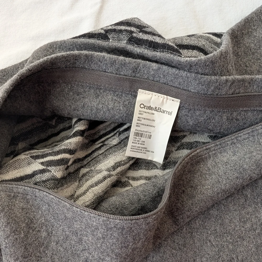 Crate&Barrel pillow covers